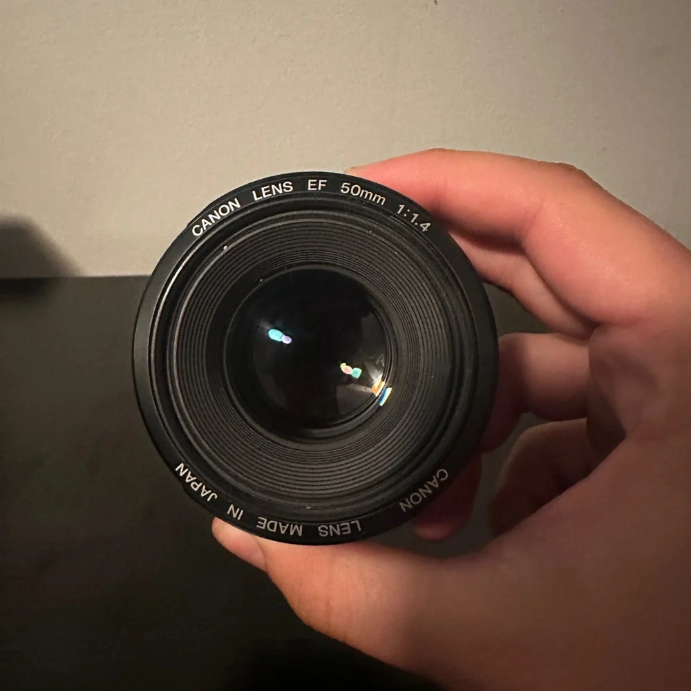 Canon Lens EF 50mm 1:1.4 (Excellent Condition)